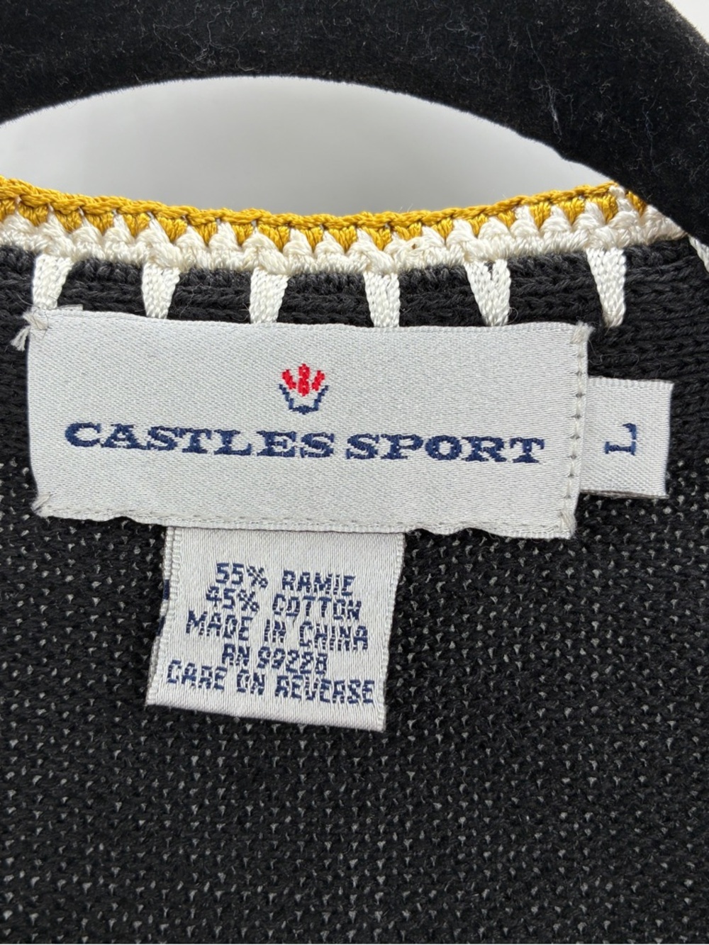 Missouri Tigers MU Vintage Womens Castles Sport Sweater Vest Embroidered Large - Picture 2 of 10